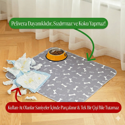 Pelivera™   Sıvı Geçirmez Kedi ve Köpek Çiş Pedi